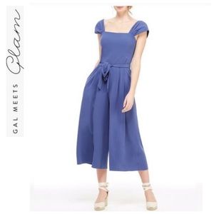 NWT GMG Veronica Cropped Wide Leg Jumpsuit